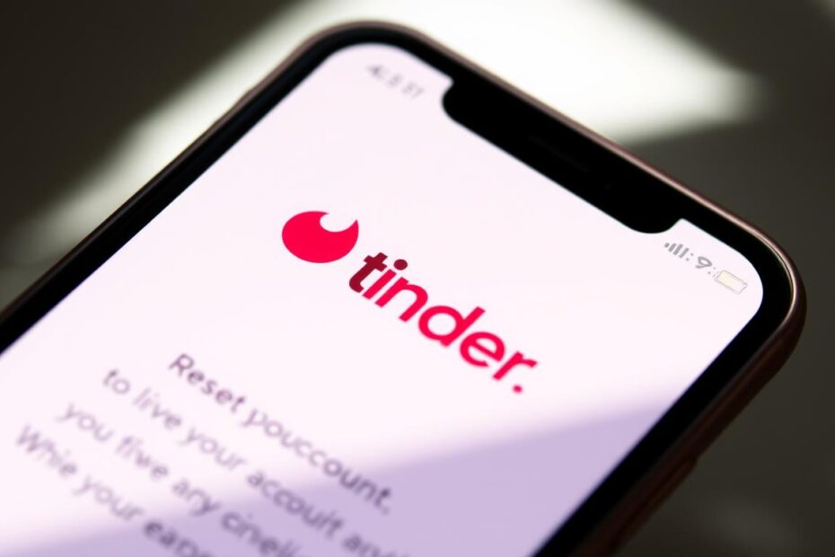 how to reset Tinder account