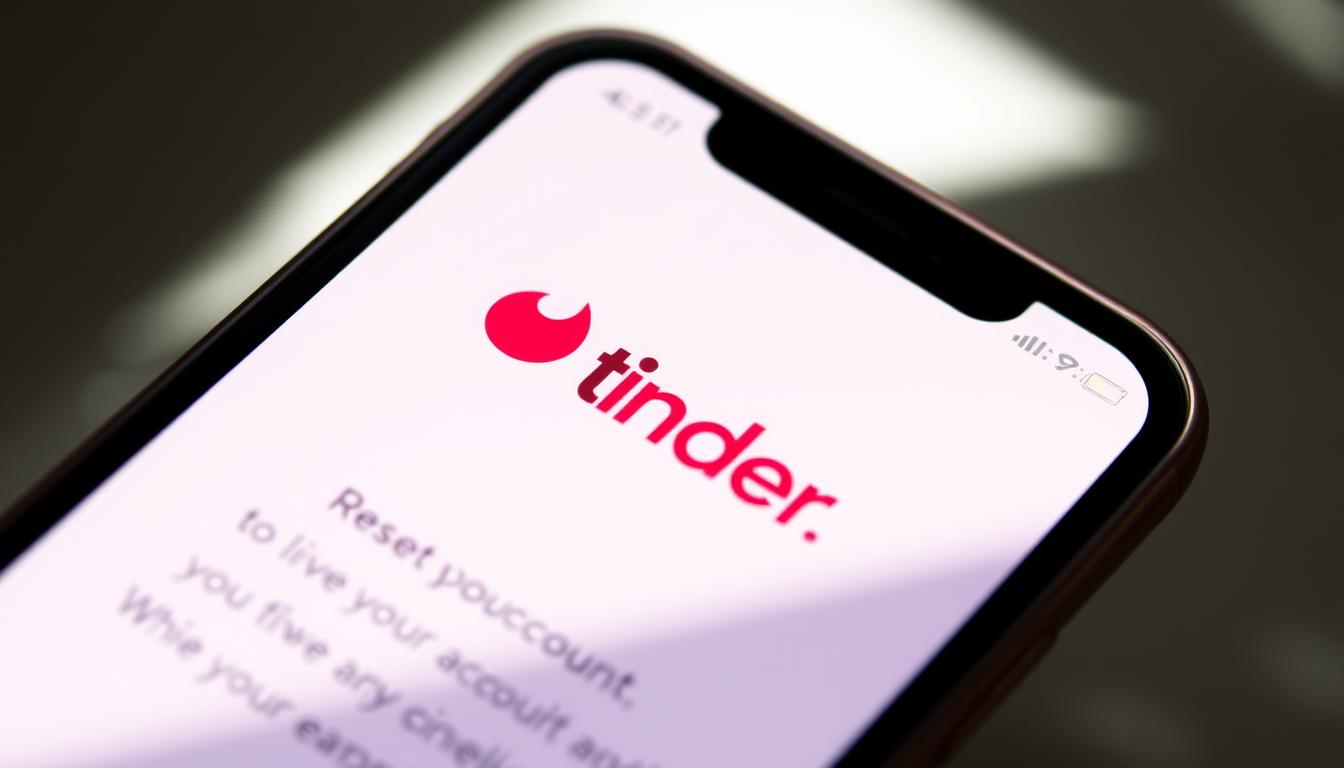 how to reset Tinder account